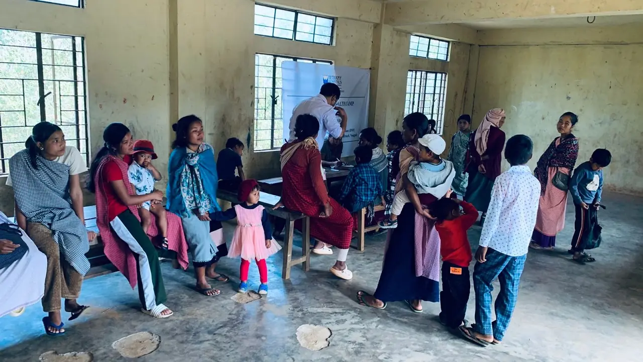 First-Ever Free Health Camp Brings Medical Care to Remote Shyntorbulia Village